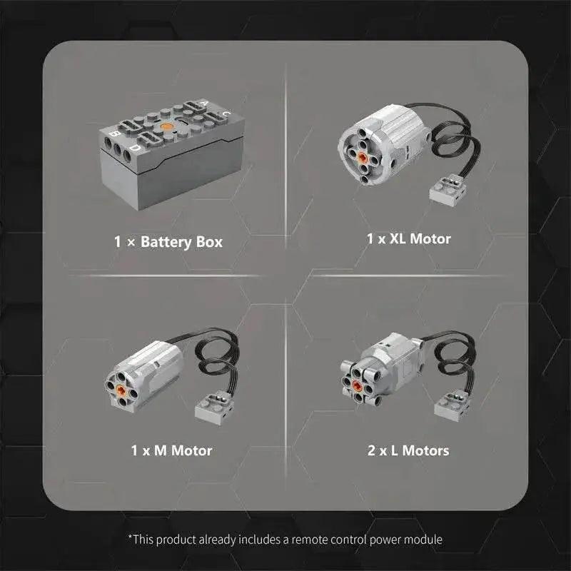  MOC 2260PCS Telescopic Forklift Building Blocks Remote Control Car -  ToylandEU™