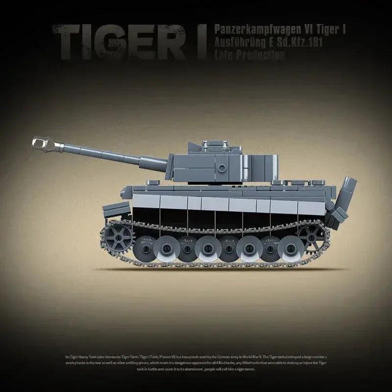  MOC Tiger I Tank Building Blocks Compatible With Lego Sets -  ToylandEU™
