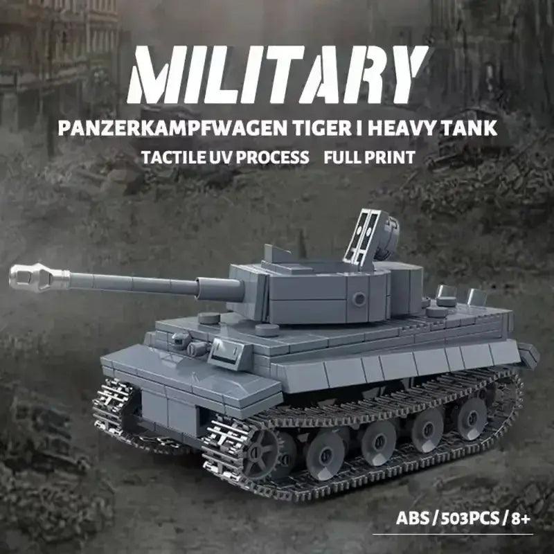  MOC Tiger I Tank Building Blocks Compatible With Lego Sets -  ToylandEU™