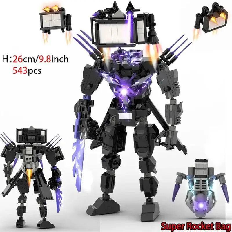  MOC MOC Skibidi Toilet Building Blocks Set for Kids Titan Cameraman Speakerman Model Classic Toys for Boys Birthday Christmas Gifts -  ToylandEU™