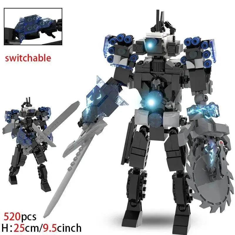  MOC MOC Skibidi Toilet Building Blocks Set for Kids Titan Cameraman Speakerman Model Classic Toys for Boys Birthday Christmas Gifts -  ToylandEU™