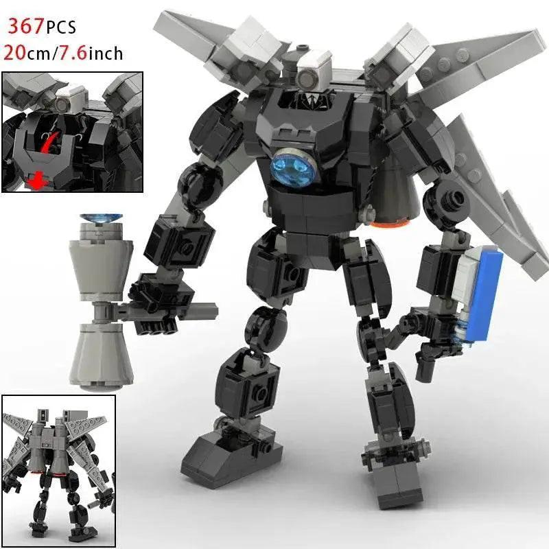  MOC MOC Skibidi Toilet Building Blocks Set for Kids Titan Cameraman Speakerman Model Classic Toys for Boys Birthday Christmas Gifts -  ToylandEU™