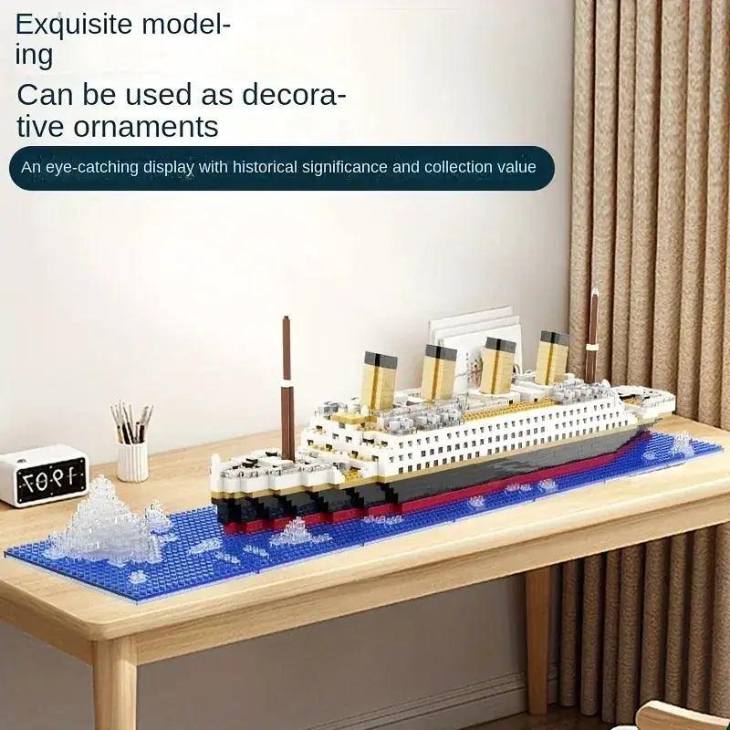  Titanic Cruise Ship Building Blocks Set For Couples -  ToylandEU™
