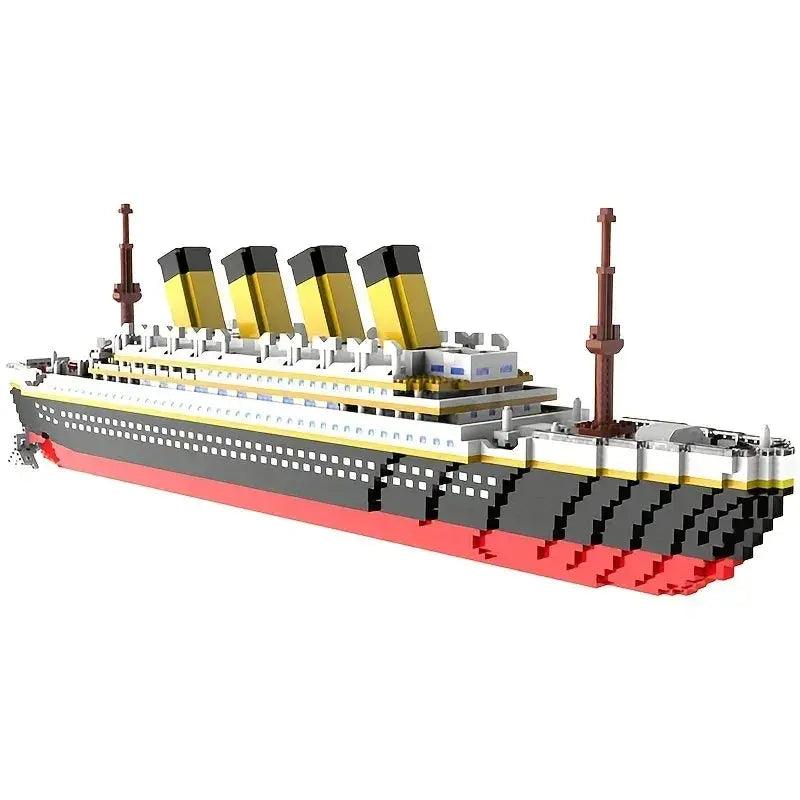  Titanic Cruise Ship Building Blocks Set For Couples -  ToylandEU™