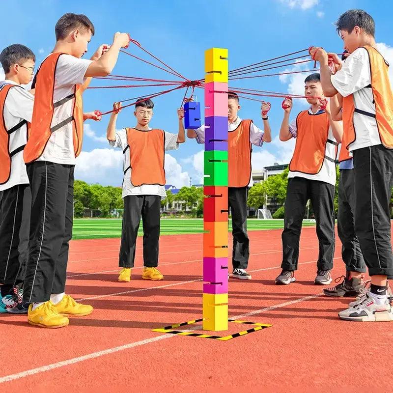  Building Blocks Tower Team Building Games For Kids -  ToylandEU™