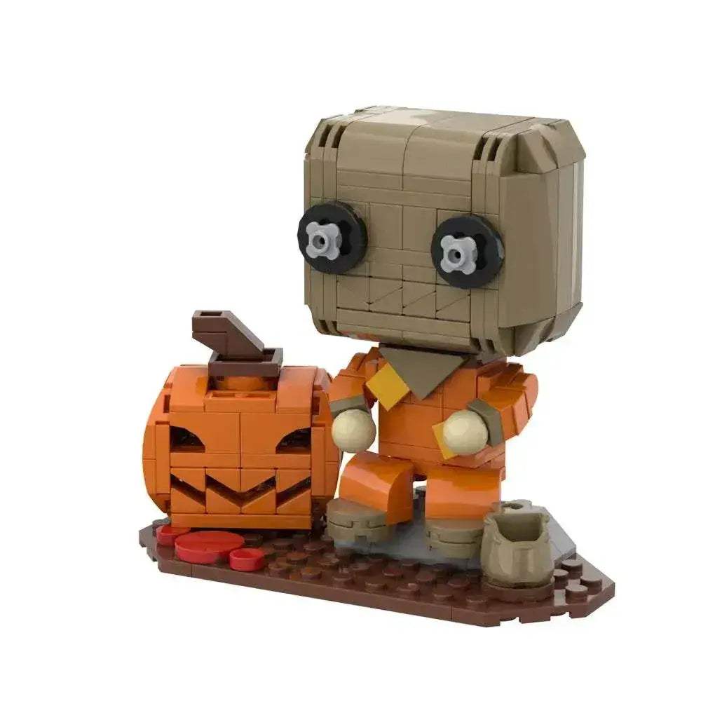  MOC MOC Trick or Treat Building Blocks Halloween Ghost Pumpkin House Building Bricks MOC -  ToylandEU™