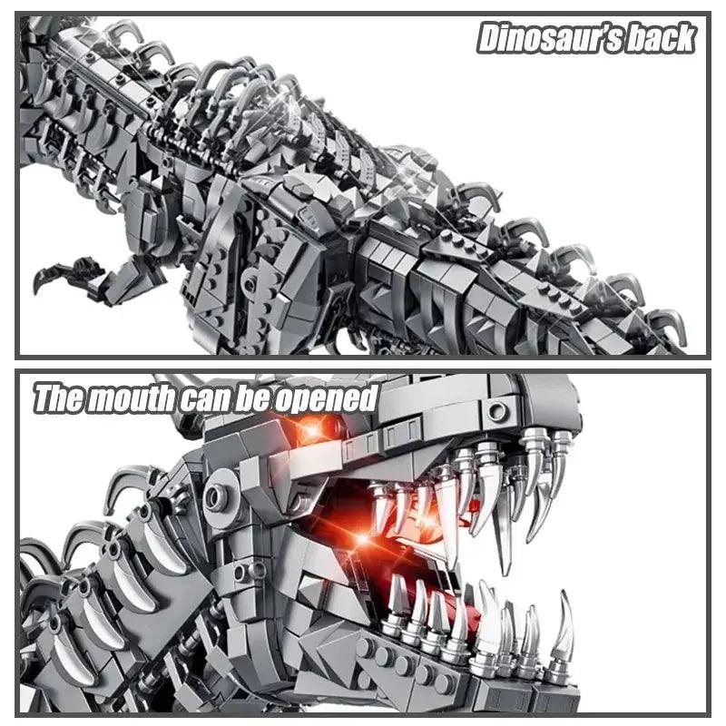  MOC Tyrannosaurus Rex Lighting Building Blocks Toy For Kids -  ToylandEU™
