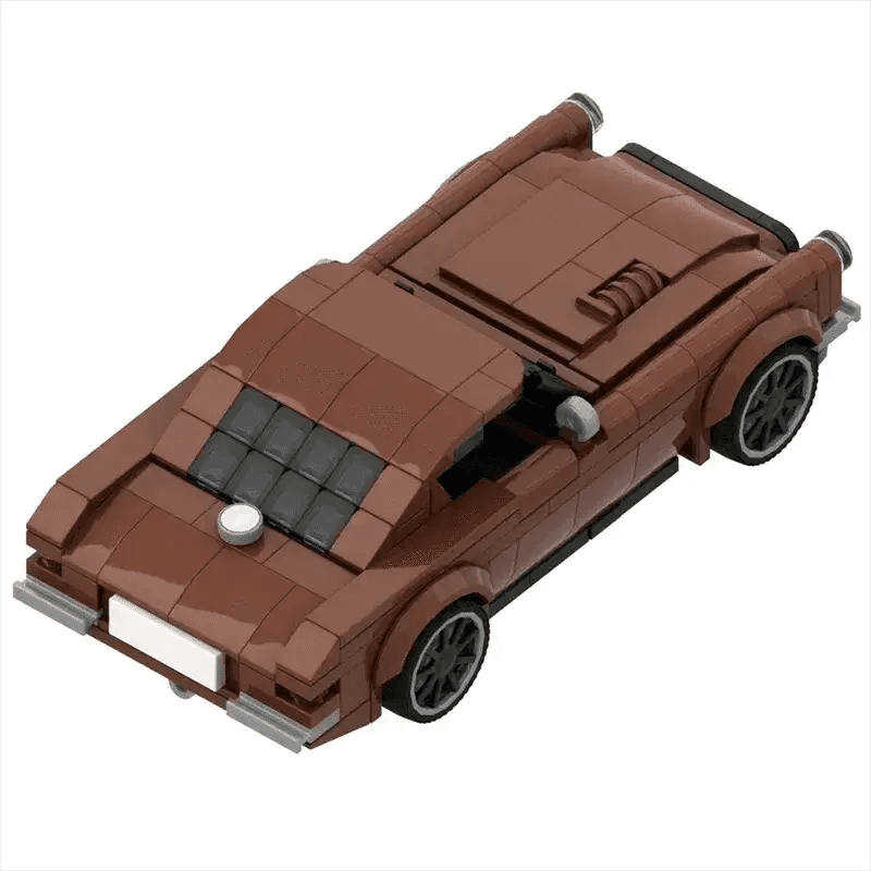  MOC MOC Volvo P1800 Sports Car Model Building Blocks Educational Gift Building Bricks MOC -  ToylandEU™