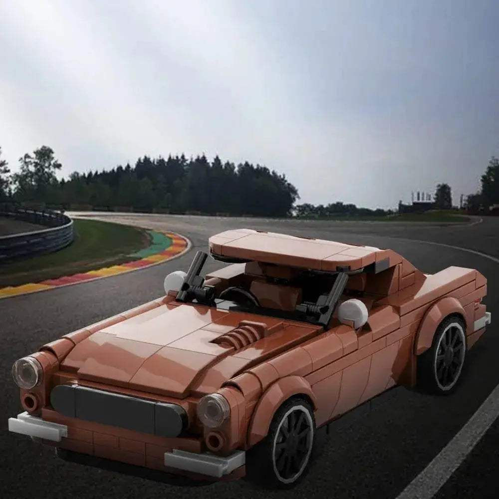  MOC MOC Volvo P1800 Sports Car Model Building Blocks Educational Gift Building Bricks MOC -  ToylandEU™