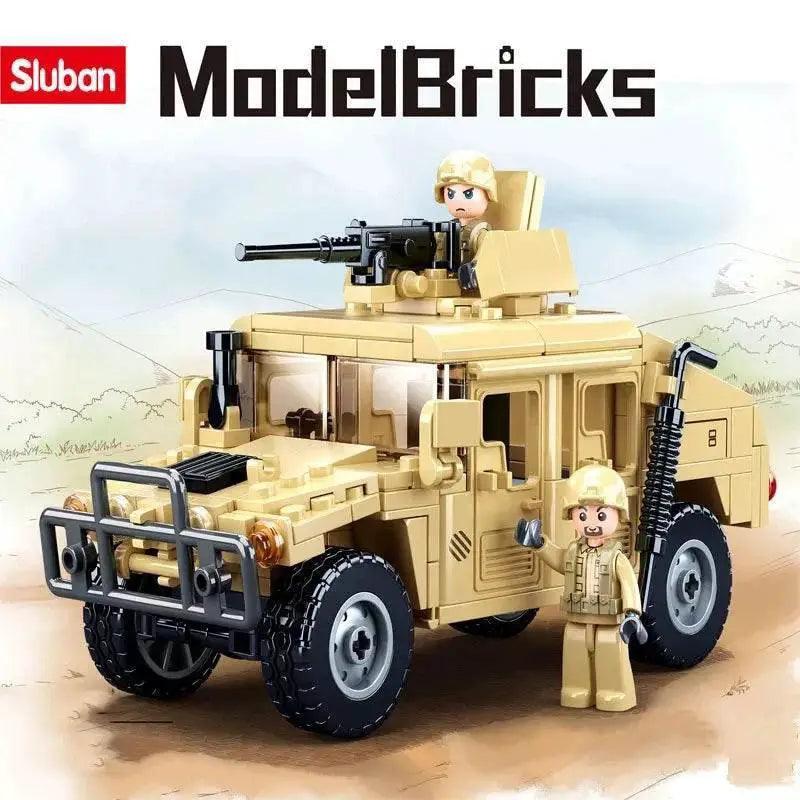  MOC 265PCS WW2 Military SWAT H2 Assault Vehicle Building Blocks -  ToylandEU™