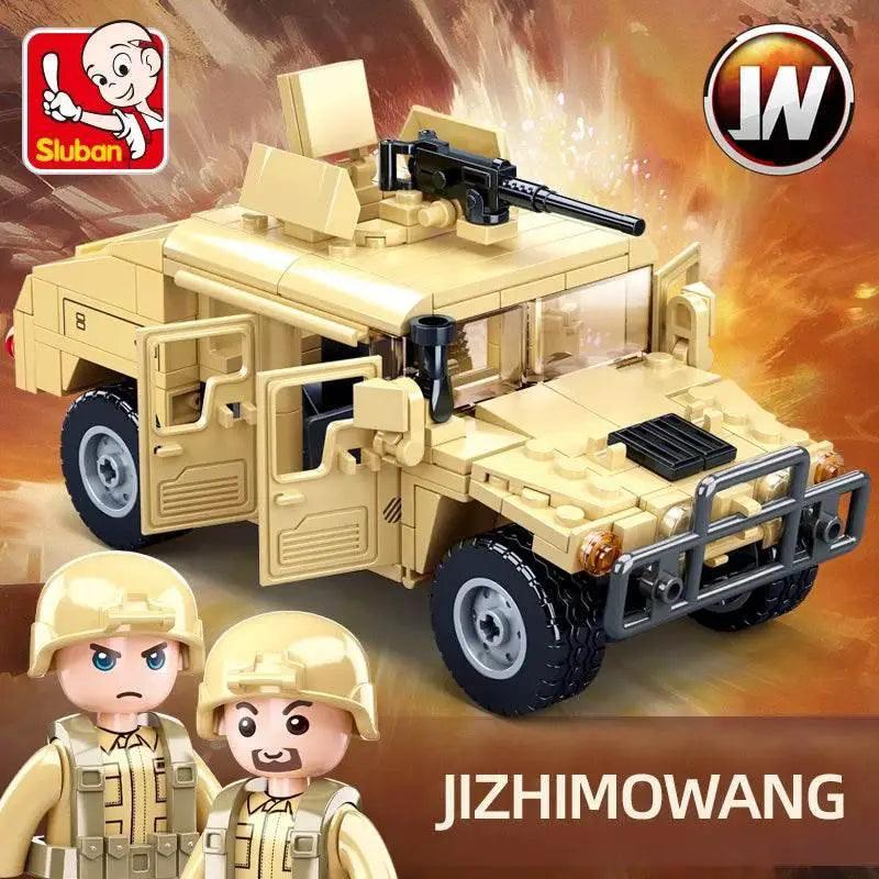  MOC 265PCS WW2 Military SWAT H2 Assault Vehicle Building Blocks -  ToylandEU™