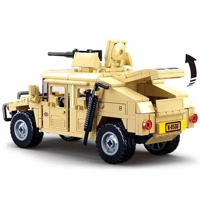  MOC 265PCS WW2 Military SWAT H2 Assault Vehicle Building Blocks -  ToylandEU™