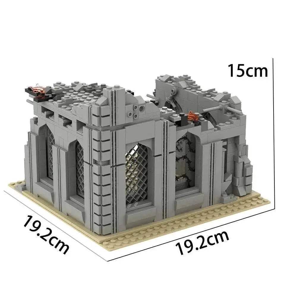  MOC WW2 Military Trench Building Blocks Kit War Scene Toys -  ToylandEU™