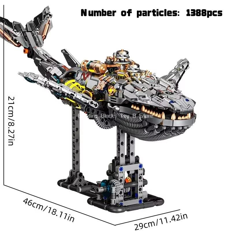  Building Block Set | Whale Model 1388 Pcs | Toylandeu™ 
