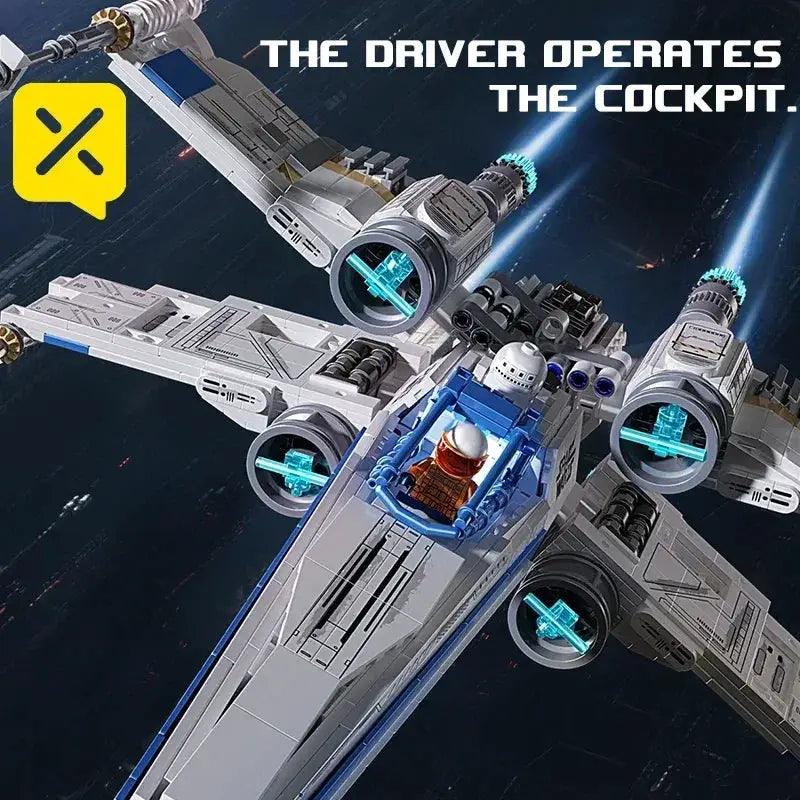  X Wing Starfighter Building Blocks With LED Lights -  ToylandEU™