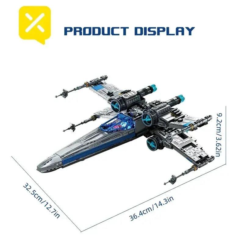  X Wing Starfighter Building Blocks With LED Lights -  ToylandEU™