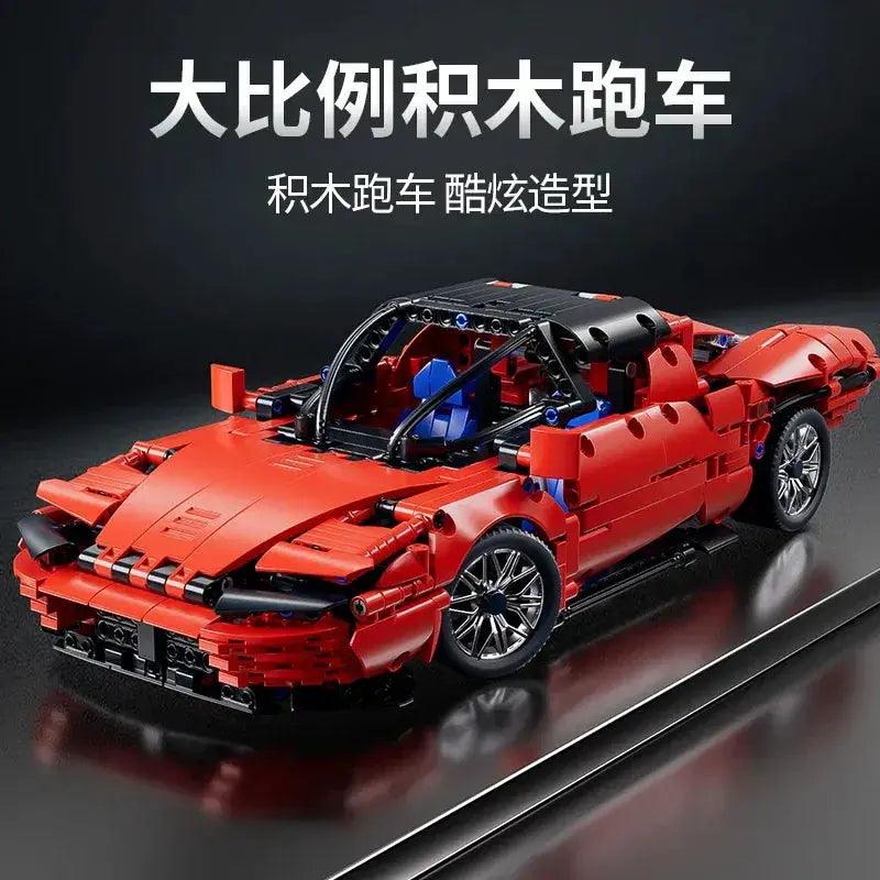  Building Block Sports Car Toy Kit Diy Gift -  ToylandEU™