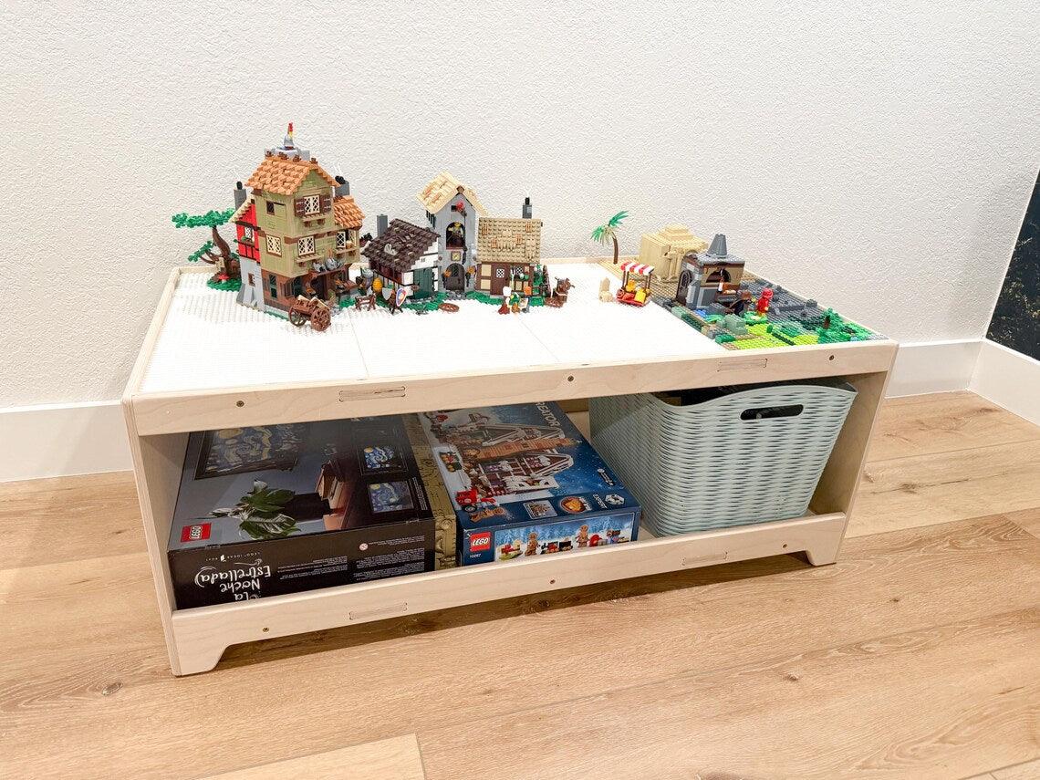 Building Block Table | Finger Joint | Toylandeu™