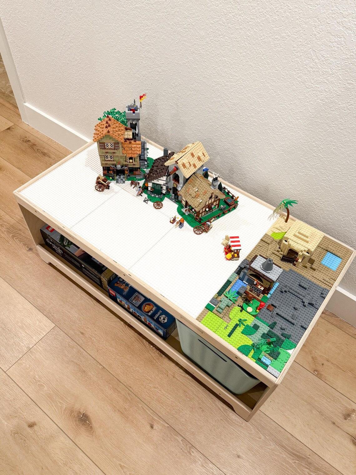 Building Block Table | Finger Joint | Toylandeu™