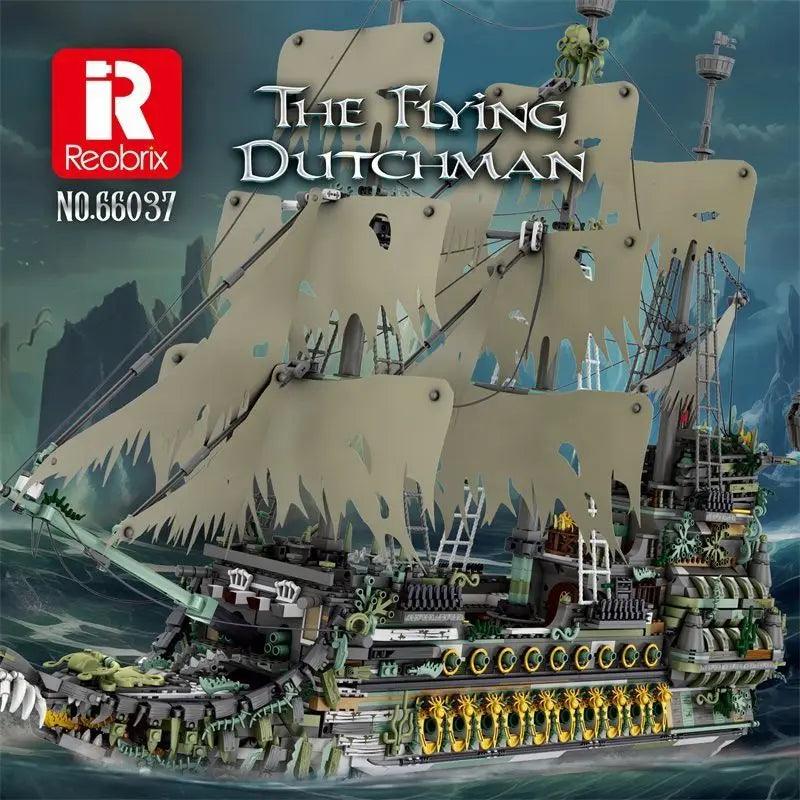 Building Blocks | 1.0m Pirate Ship Model | Toylandeu™