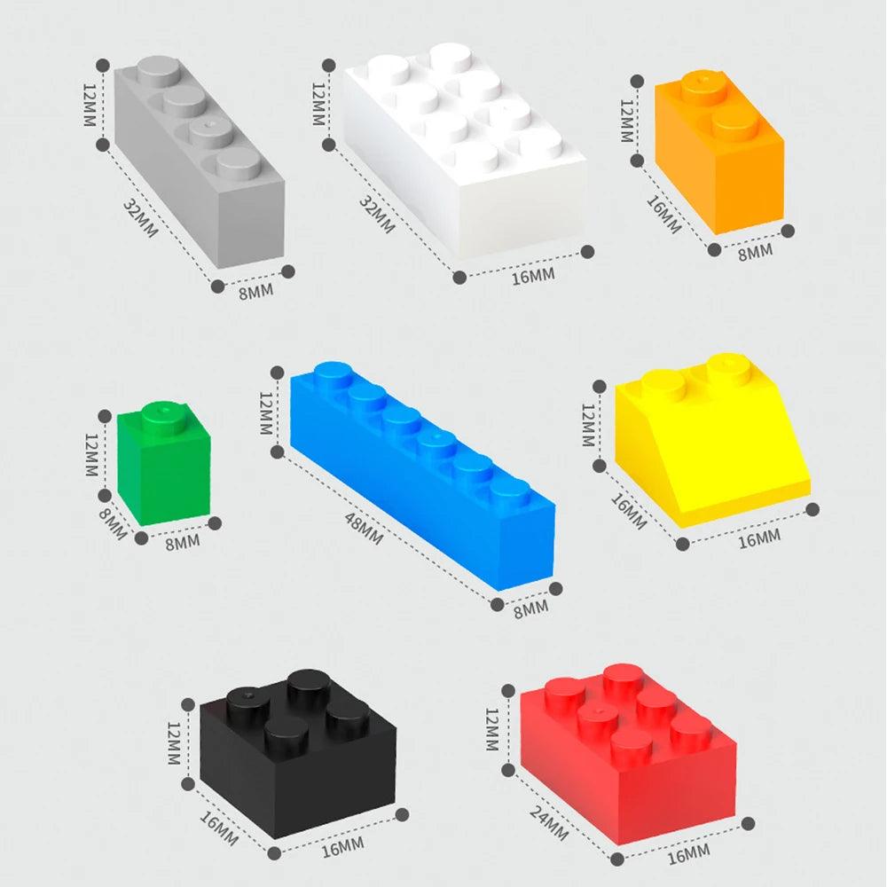  Building Blocks | 125g and 250g Weights | Toylandeu™ 