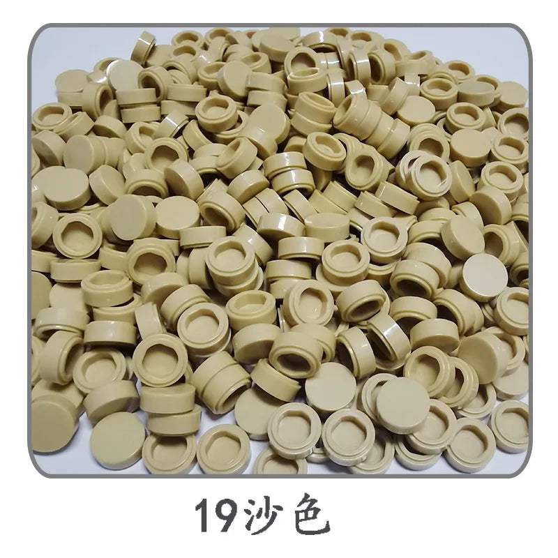 Building Blocks | 1x1 Round Tiles | Toylandeu™