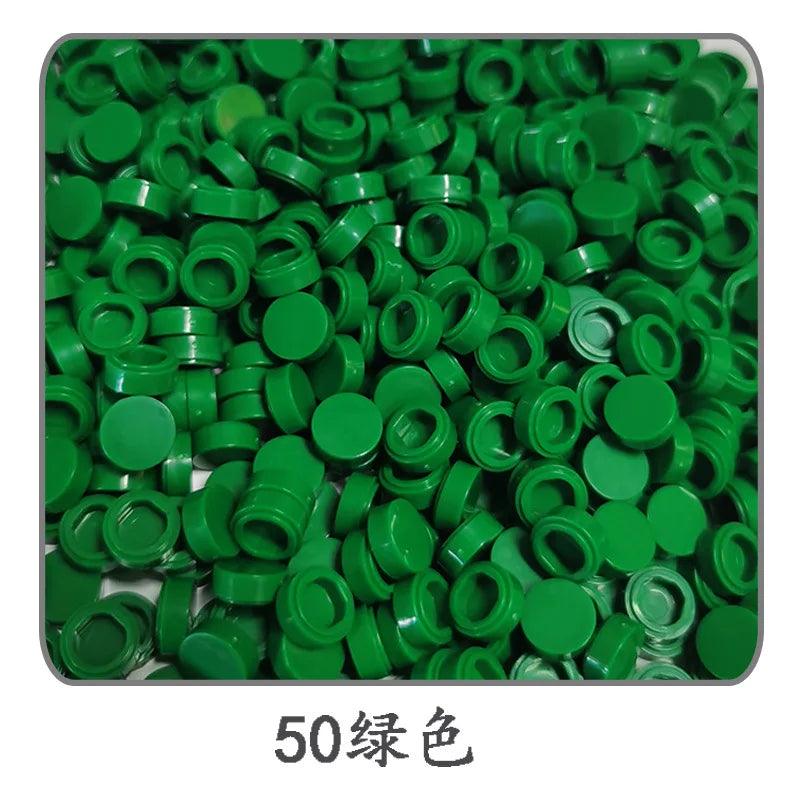 Building Blocks | 1x1 Round Tiles | Toylandeu™