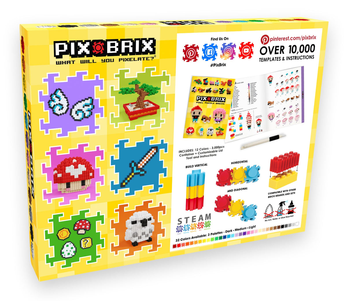 Building Blocks | 3000 Piece Set | Toylandeu™