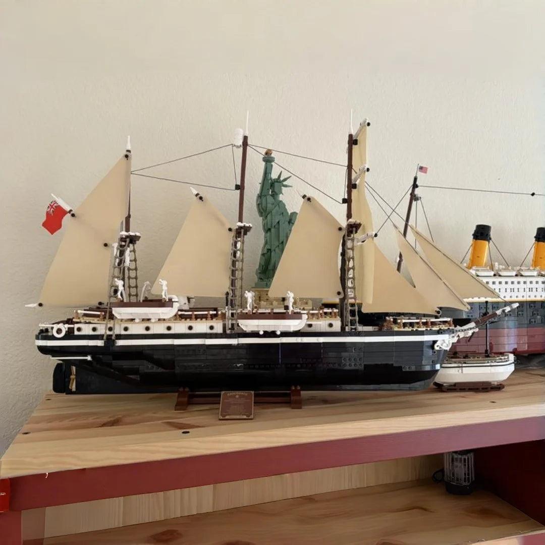 Building Blocks | 3011pc Antarctic Ship | Toylandeu™