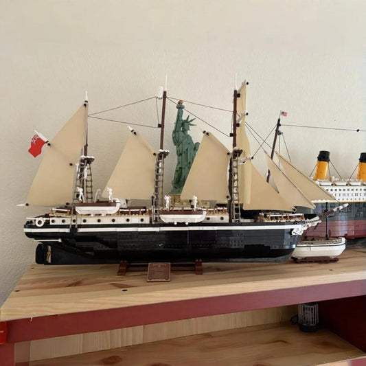 Building Blocks | 3011pc Antarctic Ship | Toylandeu™