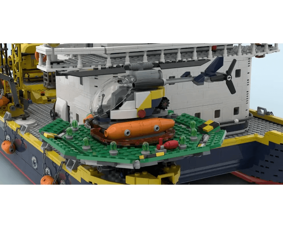  Building Blocks Catamaran Research Vessel Set STEM Kit -  ToylandEU™