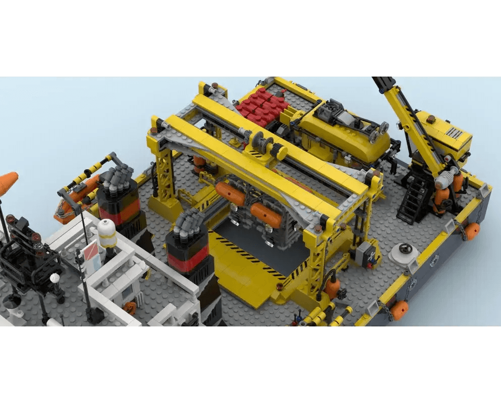  Building Blocks Catamaran Research Vessel Set STEM Kit -  ToylandEU™