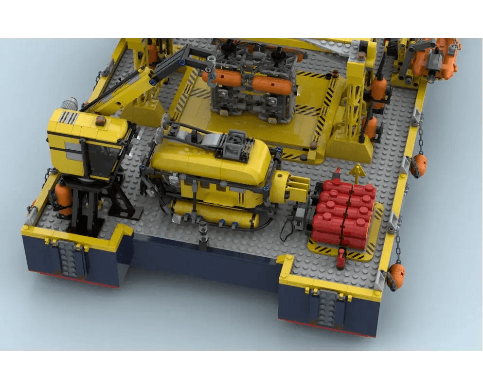  Building Blocks Catamaran Research Vessel Set STEM Kit -  ToylandEU™