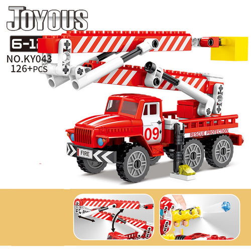 City Fire Station Building Blocks Model - 774pcs Toy Set ToylandEU.com Toyland EU