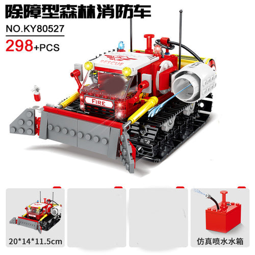 City Fire Station Building Blocks Model - 774pcs Toy Set ToylandEU.com Toyland EU