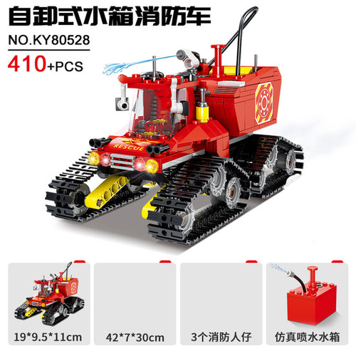 City Fire Station Building Blocks Model - 774pcs Toy Set ToylandEU.com Toyland EU