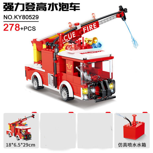 City Fire Station Building Blocks Model - 774pcs Toy Set ToylandEU.com Toyland EU