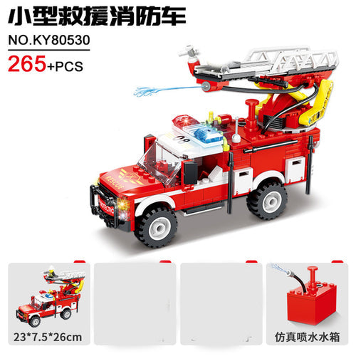 City Fire Station Building Blocks Model - 774pcs Toy Set ToylandEU.com Toyland EU