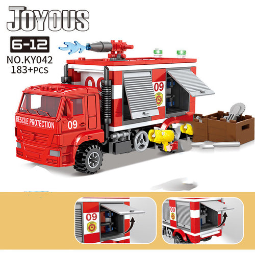 City Fire Station Building Blocks Model - 774pcs Toy Set ToylandEU.com Toyland EU