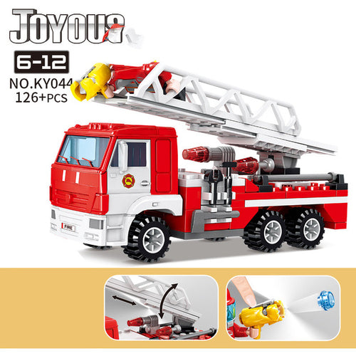 City Fire Station Building Blocks Model - 774pcs Toy Set ToylandEU.com Toyland EU