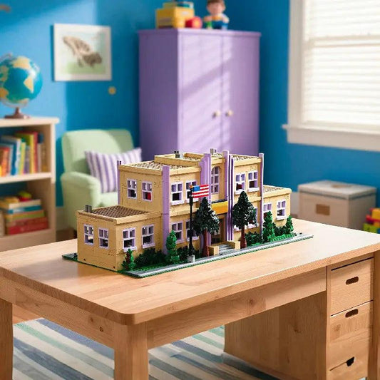  Building Blocks City Street View Set Educational Gift -  ToylandEU™