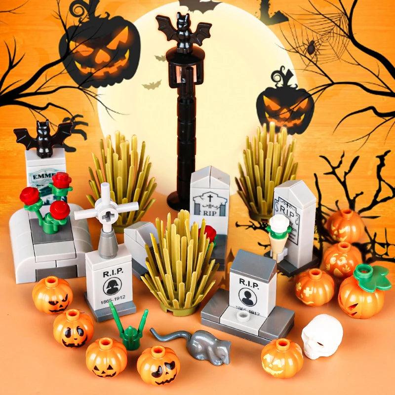 Building Blocks | Halloween Vampire Throne | Toylandeu™