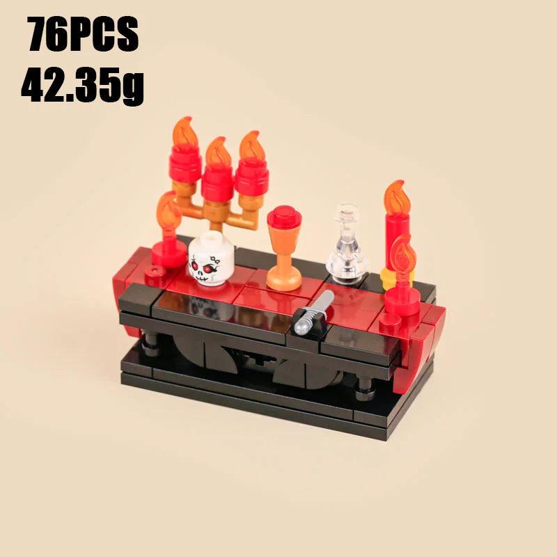 Building Blocks | Halloween Vampire Throne | Toylandeu™
