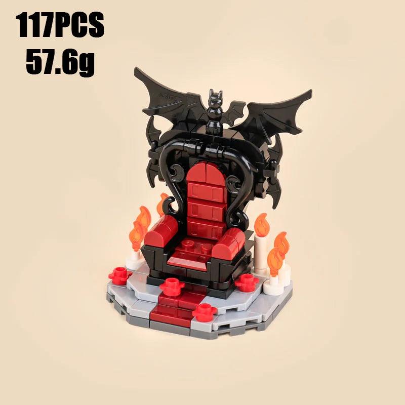 Building Blocks | Halloween Vampire Throne | Toylandeu™