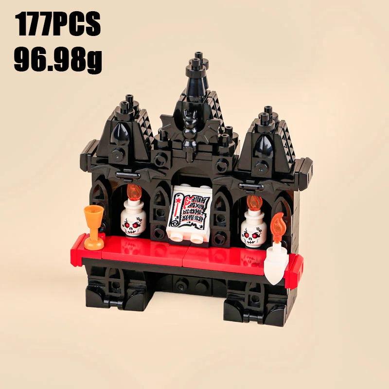 Building Blocks | Halloween Vampire Throne | Toylandeu™