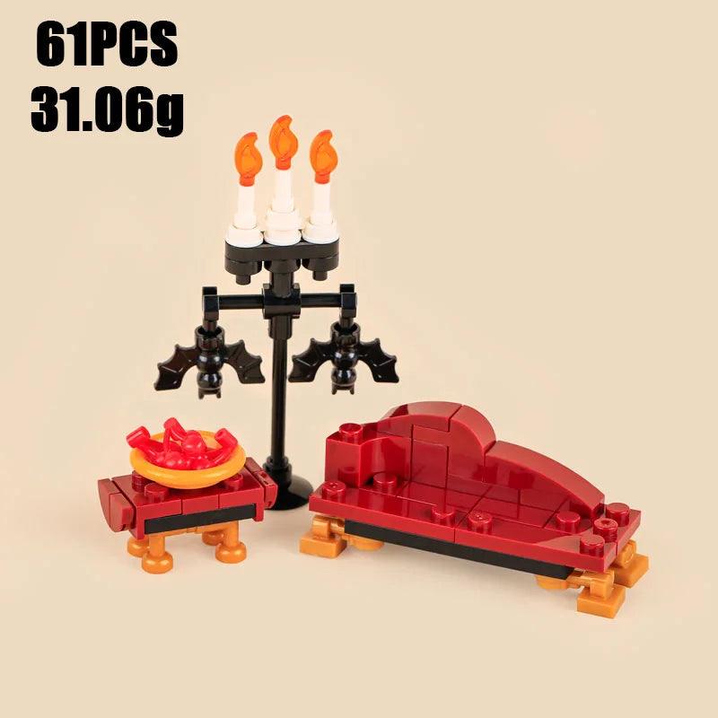 Building Blocks | Halloween Vampire Throne | Toylandeu™
