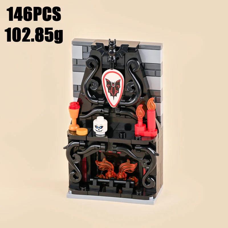 Building Blocks | Halloween Vampire Throne | Toylandeu™
