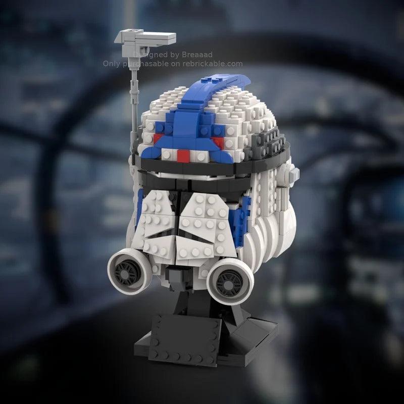 Building Blocks Helmet | Poseable Joint Compatible | Toylandeu™