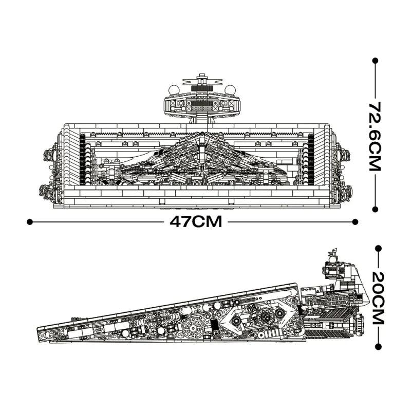 Building Blocks | Lego War Spacecraft | Toylandeu™