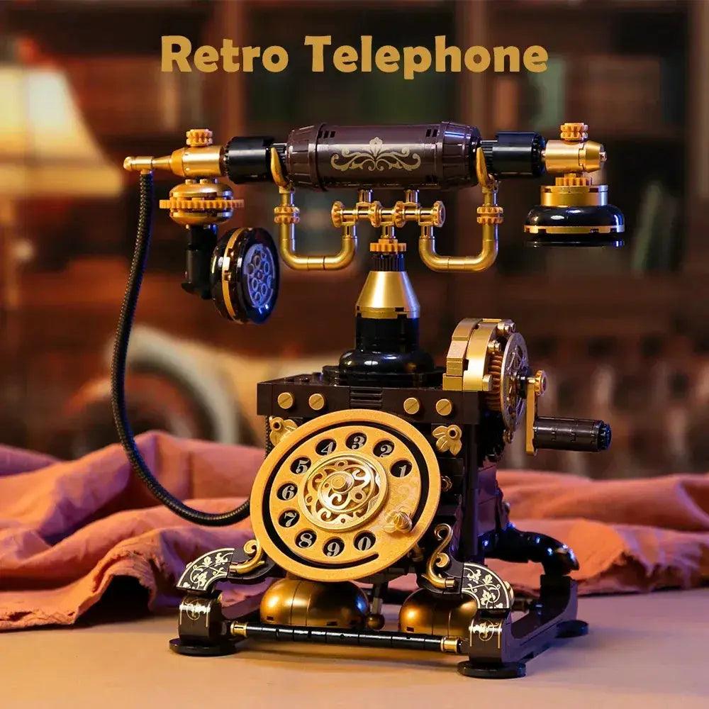  Building Blocks MOC Retro Telephone Desk Decor For Kids -  ToylandEU™